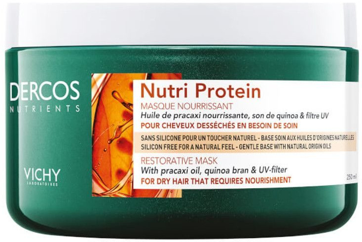 Відновлювальна маска для волосся - Vichy Dercos Nutrients Nutri Protein Restorative Mask — фото N1