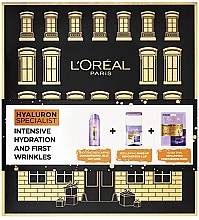 Набор - L'Oreal Paris Hyaluron Specialist (f/jelly/50ml + rem/125ml + f/mask/30g) — фото N2