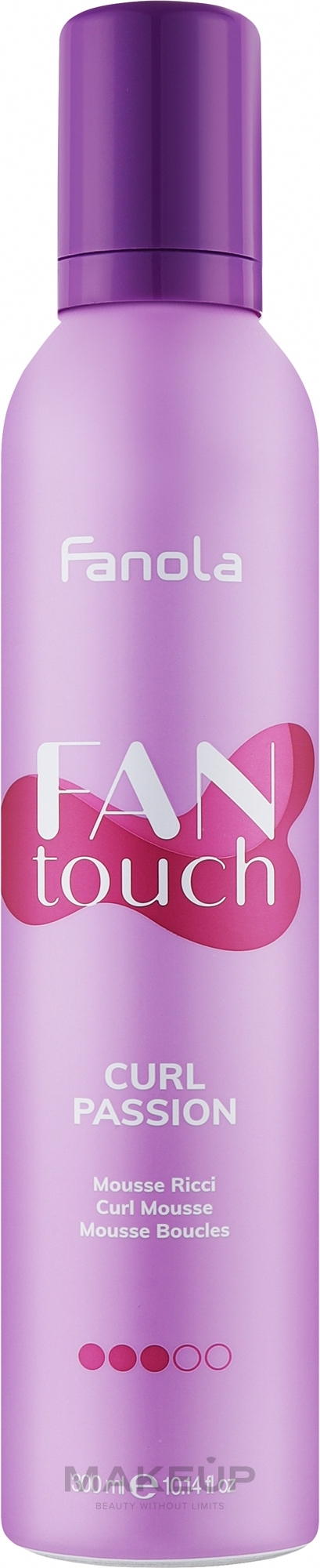 Мус для формування локонів - Fanola Fantouch Curl Passion Curl Mousse — фото 300ml