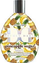 Крем для солярия для экстратемного бронзового загара с гламурным оттенком - Tan Incorporated Pineapple Sugar 400х Double Dark — фото N1