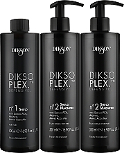 Професійний набір по догляду за волоссям - Dikson Dikso Plex (shield/500ml + hair/cr/2x500ml) — фото N2