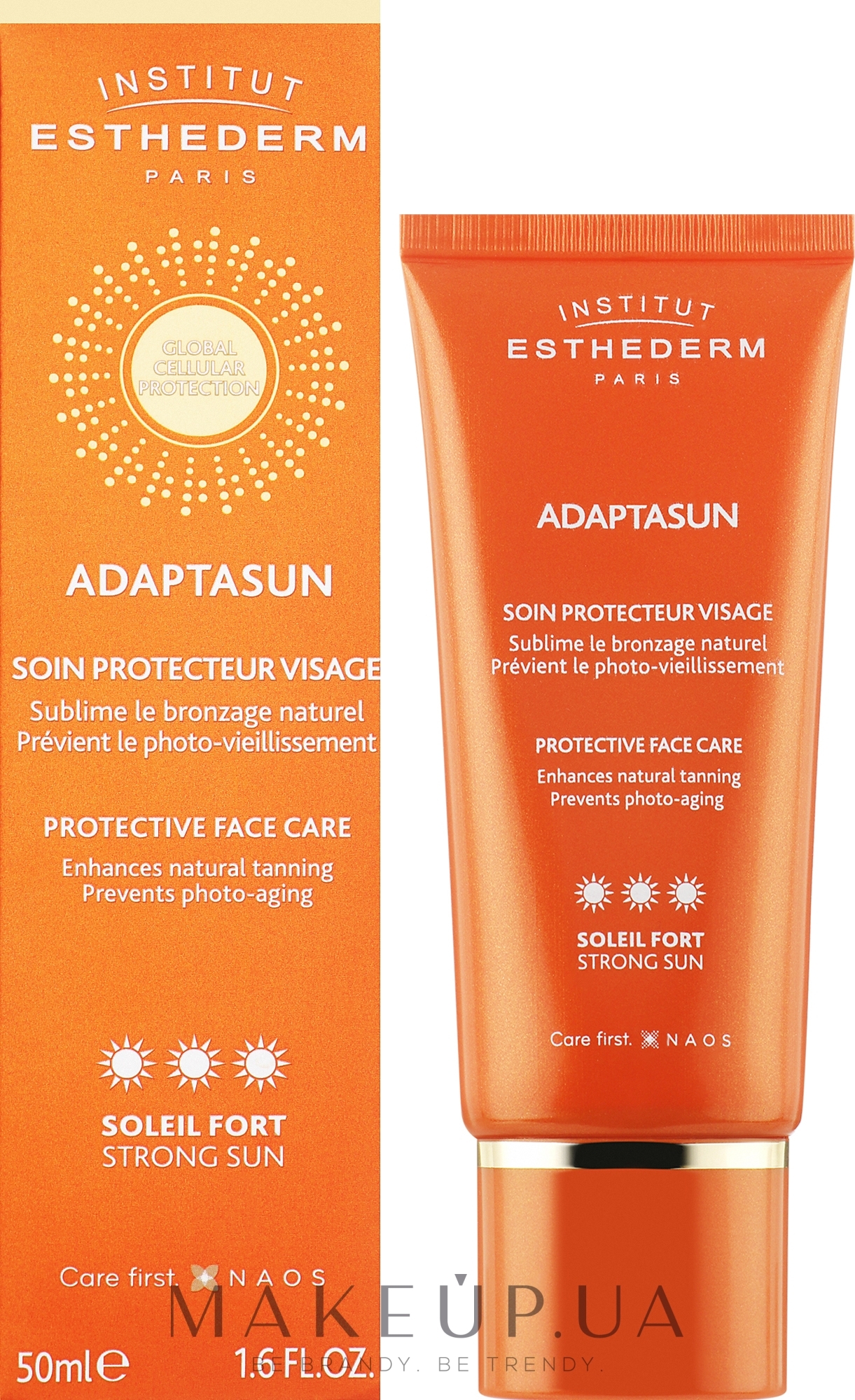 Крем для обличчя - Institut Esthederm Adaptasun*** Face Cream Strong Sun — фото 50ml