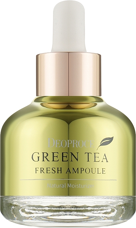Ампульная сыворотка для лица с экстрактом зеленого чая - Deoproce Green Tea Fresh Ampoule — фото N1
