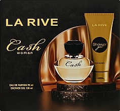 La Rive Cash Woman - Набір (edp/90ml + sh/gel/100ml) — фото N1