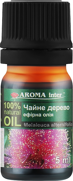 Ефірна олія "Чайне дерево" - Aroma Inter — фото N1