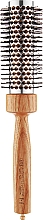 Термобрашинг для умеренно густых волос с деревянной ручкой из ясеня, термонейлон, d30mm - 3ME Maestri Air Power — фото N1