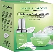 Духи, Парфюмерия, косметика Набор - Danielle Laroche Cosmetics Hyaluronic Acid (d/cr/50ml + f/ser/30ml)