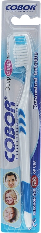 Зубна щітка, E-918, блакитна - Cobor Soft — фото N1