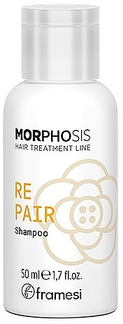 Шампунь відновлювальний для пошкодженого волосся - Framesi Morphosis Repair Shampoo (міні) — фото N1