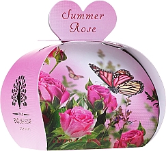 Мыло "Летняя роза" - The English Soap Company Summer Rose Guest Soaps — фото N1
