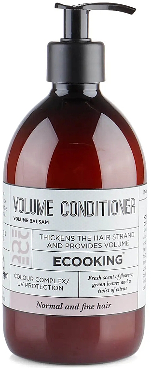 Кондиционер для объема волос - Ecooking Volume Conditioner — фото N2
