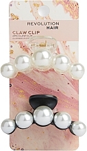 Крабики для волос с жемчужинами, 2 шт. - Revolution Haircare Pearl Claw Clip — фото N2