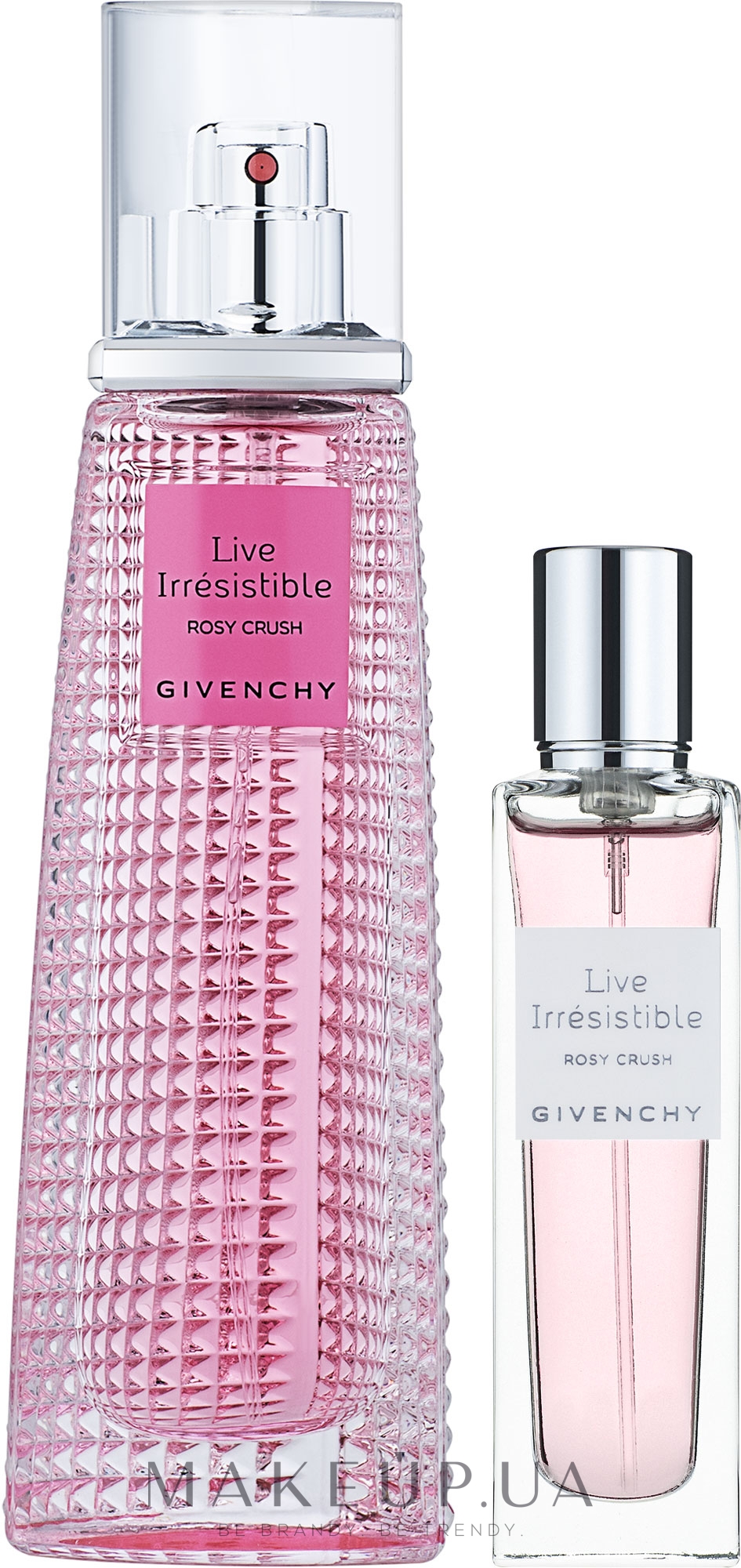 Givenchy Live Irresistible Rosy Crush - Набір (edp/50ml + edp/mini/15ml