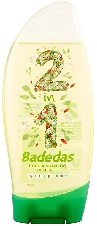 Шампунь-гель для душа - Badedas 2in1 Delicate Shampoo — фото N1