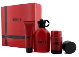 Парфумерія, косметика HUGO Red - Набір (edt 125ml + s/g 50ml + deo stik 75ml)