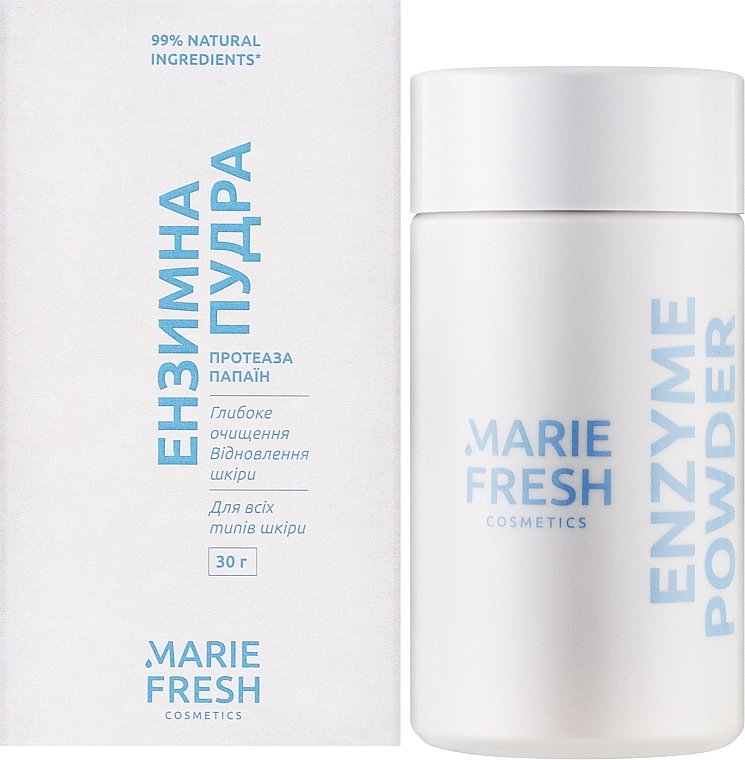 УЦЕНКА Энзимная пудра для всех типов кожи - Marie Fresh Cosmetics Enzyme Powder * — фото N2