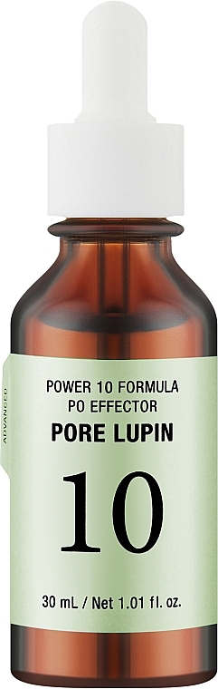 Успокаивающая сыворотка для сужения пор - It's Skin Power 10 Formula PO Effector Pore Lupin — фото N1