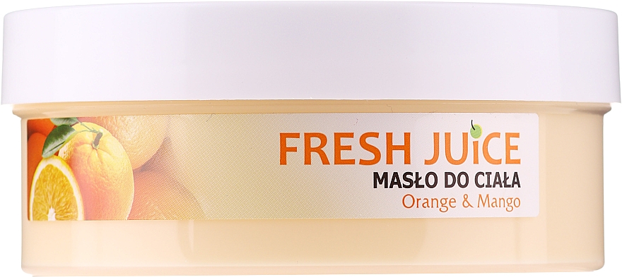 Крем-масло для тела с маслом амаранта "Апельсин и манго" - Fresh Juice Orange & Mango — фото N7