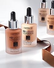 УЦІНКА Рідка тональна основа - Catrice HD Liquid Coverage Foundation * — фото N8