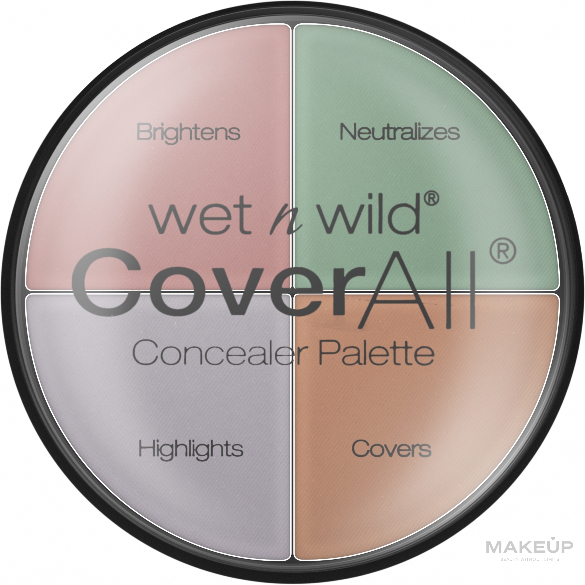 Корректор для лица - Wet N Wild Fragrances Coverall Correcting Palette Color — фото 6.5g