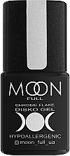 Гель-лак светоотражающий - Moon Full Chrome Flake Disko — фото N1