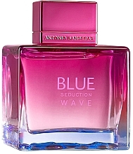 Духи, Парфюмерия, косметика Antonio Banderas Blue Seduction Wave for Her - Туалетная вода (тестер без крышечки)