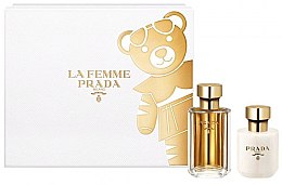 Парфумерія, косметика Prada La Femme Prada - Набір (edp/50ml + b/lot/100ml)