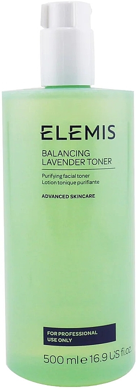Тоник для комбинированной кожи лица с экстрактом лаванды - Elemis Balancing Lavender Toner Salon Size — фото N1