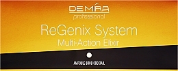 Ампульний коктейль-бонд для відновлення волосся - Demira Professional ReGenix System Multi-Action Elixir — фото N1