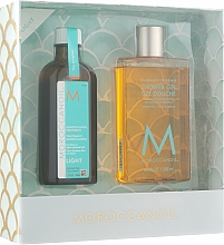 Духи, Парфюмерия, косметика Набор - MoroccanOil Everyday Escape Set (treat/100ml + sh/gel/250ml)