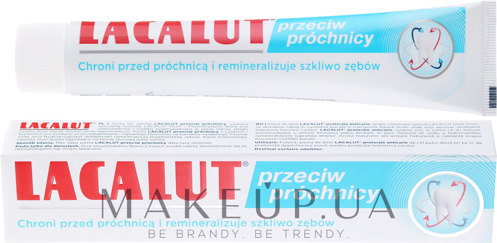 Зубна паста проти карієсу - Lacalut — фото 75ml