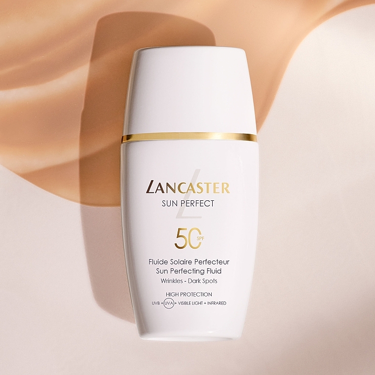 Сонцезахисний флюїд для обличчя - Lancaster Sun Perfect Sun Perfecting Fluid SPF 50 — фото N9