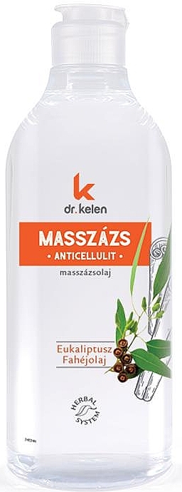 Масло для антицеллюлитного массажа - Dr.Kelen Anti-Cellulit Massage Oil — фото N1