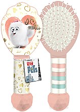 Парфумерія, косметика Гребінець для волосся - Corsair The Secret Life of Pets Kids Hair Brush