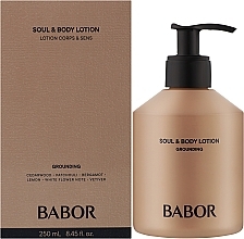 Лосьон для тела - Babor Soul & Body Lotion Grounding — фото N2