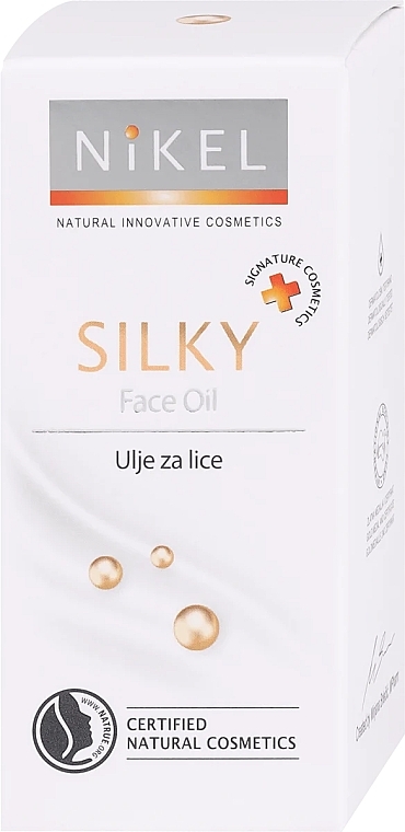 Масло для лица - Nikel Silky Face Oil — фото N1