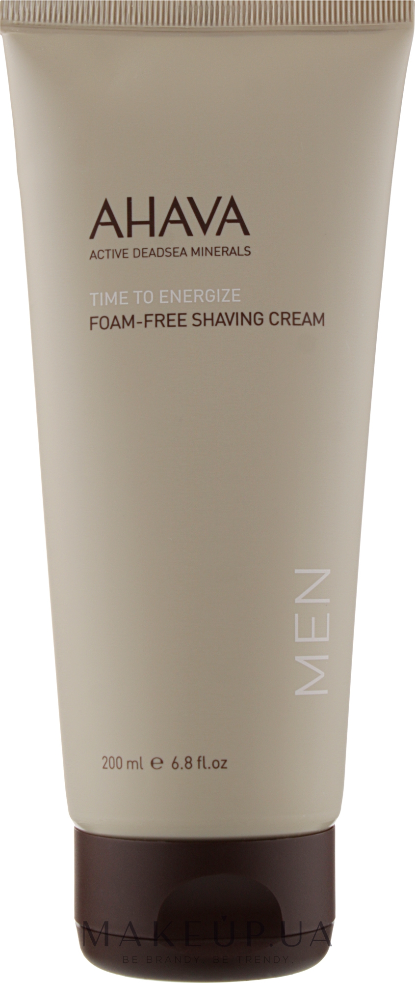 Мягкий крем для бритья без пены - Ahava Men Time To Energize Foam Free Shaving Cream — фото 200ml