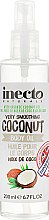 Парфумерія, косметика Розгладжувальна кокосова олія для тіла - Inecto Naturals Coconut Smoothing Body Oil