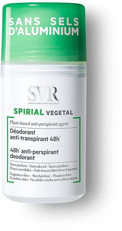 Дезодорант-антиперспірант без солей алюмінію - SVR Spirial Vegetal