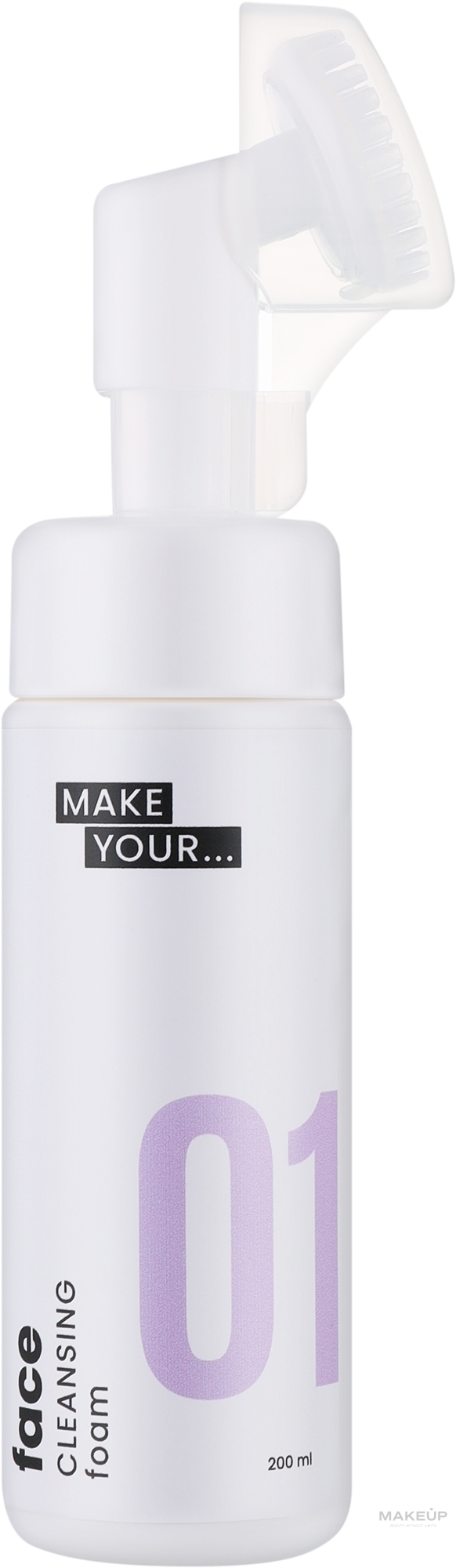 Пінка для вмивання всіх типів шкіри обличчя - Make Your... Cleansing Foam 01 — фото 200ml