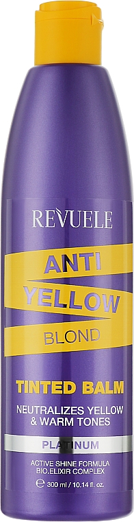 Бальзам для волос с антижелтым эффектом - Revuele Anti Yellow Tinted Balm