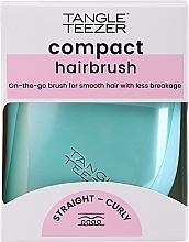 Расческа для волос - Tangle Teezer Compact Styler Frosted Teal Chrome — фото N6