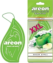 Парфумерія, косметика Ароматизатор для автомобіля "Зелене яблуко" - Areon Mon Green Apple XXL
