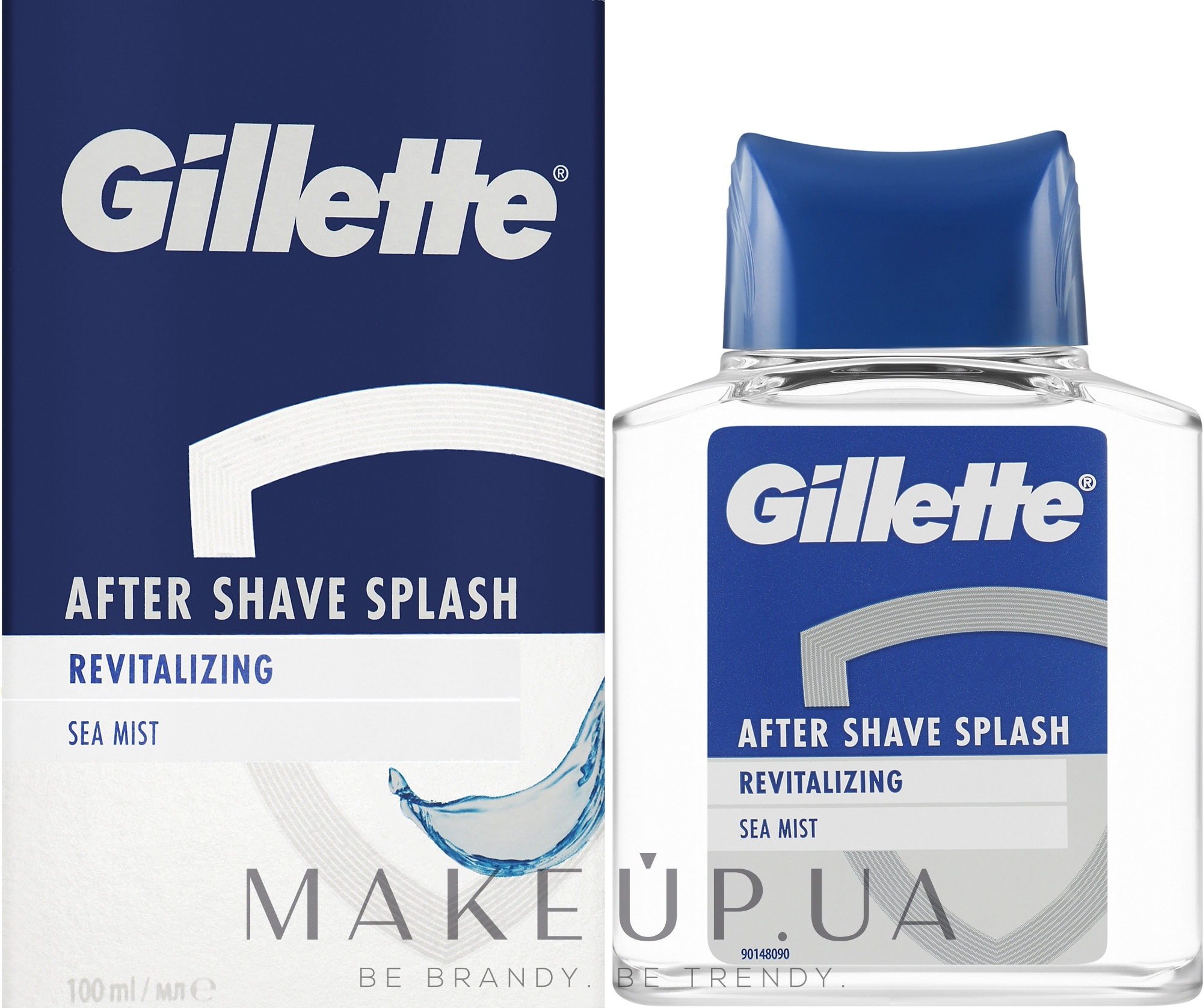 Лосьйон після гоління - Gillette Series After Shave Splash Revitalizing Sea Mist — фото 100ml