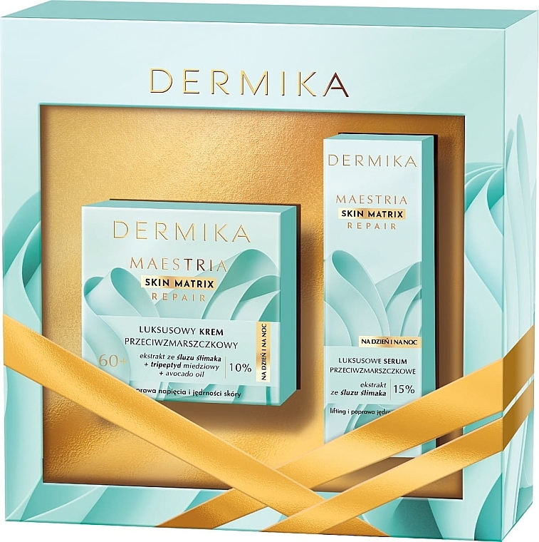 Набір - Dermika Maestria Skin Matrix (f/cr/50ml + f/ser/30ml) — фото N1