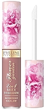 Духи, Парфюмерия, косметика Жидкие тени для век - Eveline Cosmetics Flower Garden 2in1 Base & Eyeshadow