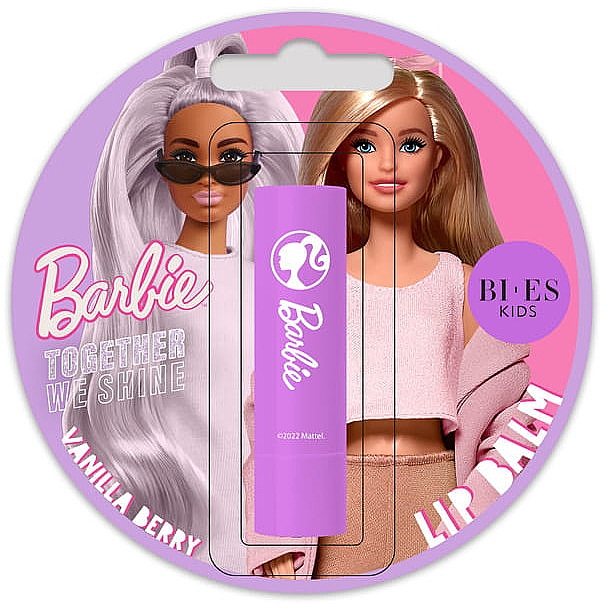 Защитная помада для губ - Bi-es Barbie Together Shine Lip Balm  — фото N1