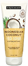 Парфумерія, косметика Скраб для обличчя "Відлущування" - Freeman Indonesian Coconut Face Scrub Exfoliating