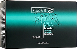 Лосьйон відновлювальний кератиновий білок - Black Professional Line Keratin Protein Booster — фото N1