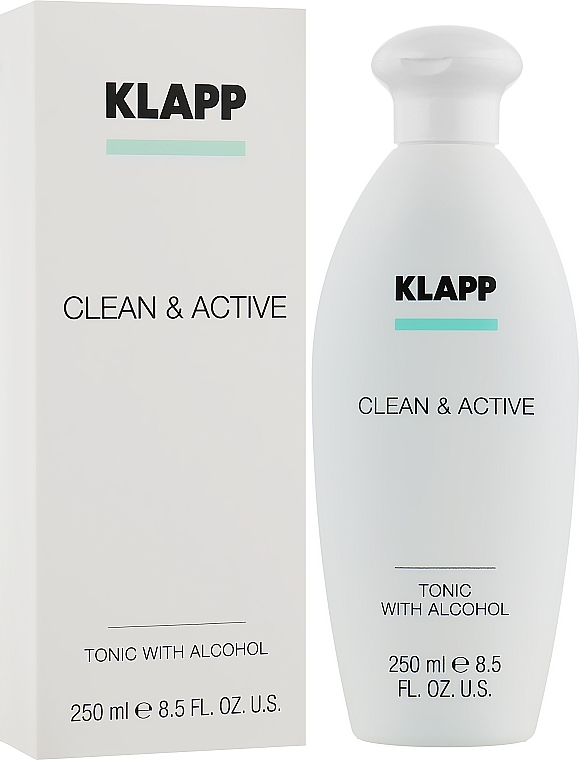 УЦЕНКА Тоник для лица - Klapp Clean & Active Tonic with Alcohol * — фото N8